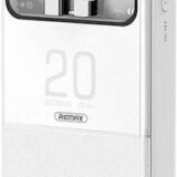 Remax RPP-620 Power Bank 20000mAh με Θύρα USB-A Power Delivery Λευκό