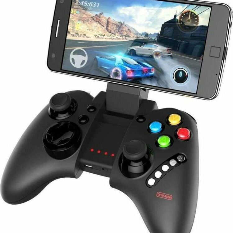 iPega 9021S Ασύρματο Gamepad για Android / PC / iOS Μαύρο