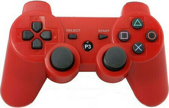 Doubleshock Ασύρματο Gamepad για PS3 Κόκκινο