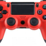 DoubleShock Ασύρματο Gamepad για PS4 Κόκκινο