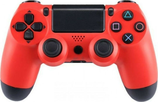DoubleShock Ασύρματο Gamepad για PS4 Κόκκινο