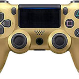 Doubleshock Ασύρματο Gamepad για PS4 Χρυσό