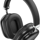 Hoco W35 MAX Ασύρματα / Ενσύρματα Over Ear Ακουστικά με 40 ώρες Λειτουργίας Μαύρα