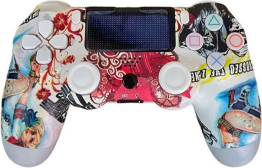 Doubleshock Ασύρματο Gamepad για PS4 Harley Quinn