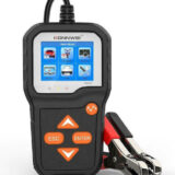 Konnwei KW-650 Ψηφιακό Battery Tester με Κροκοδειλάκια 6V/12V
