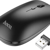 Hoco GM15 Ασύρματο Bluetooth Ποντίκι Μαύρο