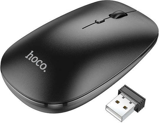 Hoco GM15 Ασύρματο Bluetooth Ποντίκι Μαύρο