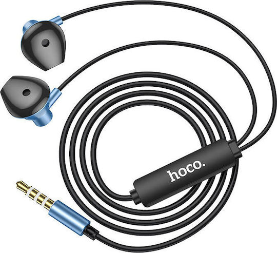 Hoco M75 Belle In-ear Handsfree με Βύσμα 3.5mm Μπλε