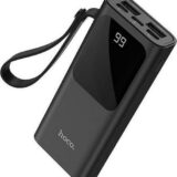 Hoco J41 Treasure Power Bank 10000mAh με 2 Θύρες USB-A Μαύρο