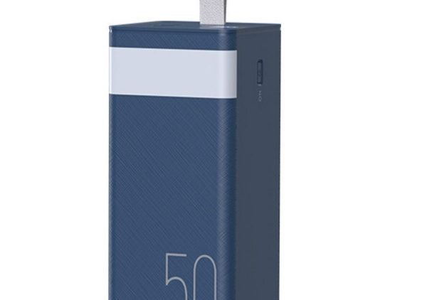 Remax RPP-321 Chinen Series Power Bank 50000mAh 22.5W με Θύρα USB-A και Θύρα USB-C Μπλε