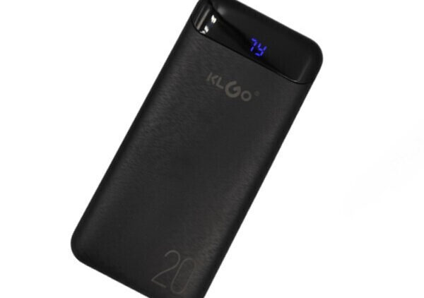 KLGO KP-89 Power Bank 20000mAh με Θύρα USB-A Μαύρο