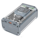 Hoco J105 Fully Power Bank 10000mAh 22.5W με 2 Θύρες USB-A και Θύρα USB-C Μαύρο