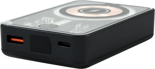 Andowl Q-CD228 Power Bank 15000mAh 15W Μαύρο