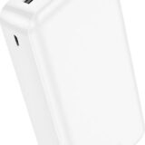 Hoco J100A Power Bank 20000mAh 10W με 2 Θύρες USB-A Λευκό