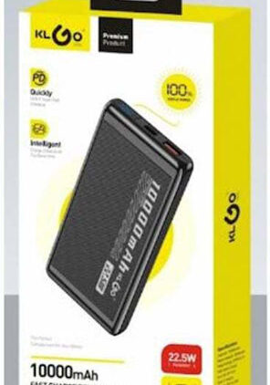 Remax RPP-625 Power Bank 10000mAh 15W με 2 Θύρες USB-A και Θύρα USB-C Power Delivery Μπλε