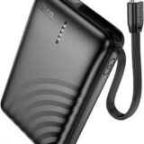 Hoco J134 USB-C Power Bank 5000mAh με Θύρα USB-A Μαύρο