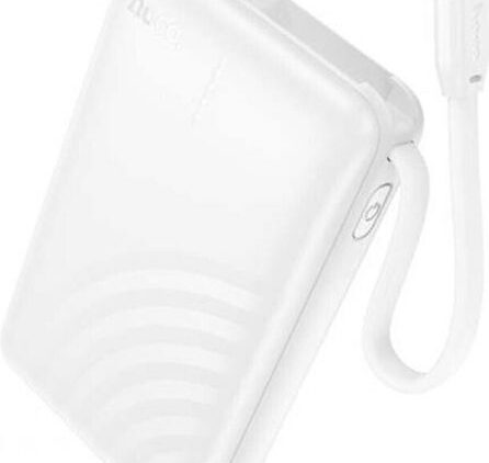Hoco J134 USB-C Power Bank 5000mAh με Θύρα USB-A Λευκό