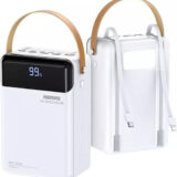Remax RPP-566 Power Bank 80000mAh 22.5W με 2 Θύρες USB-A και Θύρα USB-C Quick Charge 3.0 Λευκό