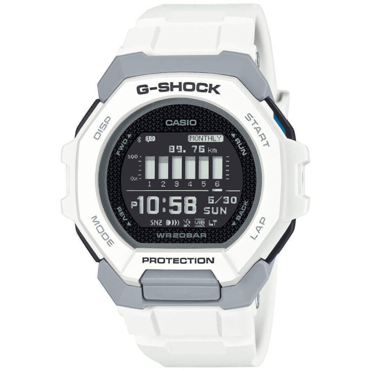 Casio G-Shock GBD-300-7 49mm Smartwatch (Λευκό)