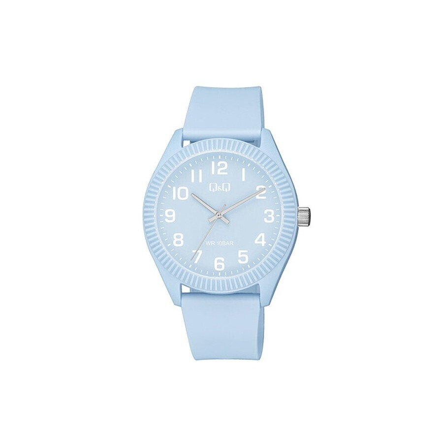 Q&Q Ρολόι Μπαταρίας με Καουτσούκ Λουράκι V12A-009VY