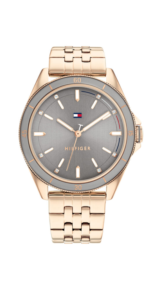 Tommy Hilfiger Ema Ρολόι με Ροζ Χρυσό Μεταλλικό Μπρασελέ 1782482