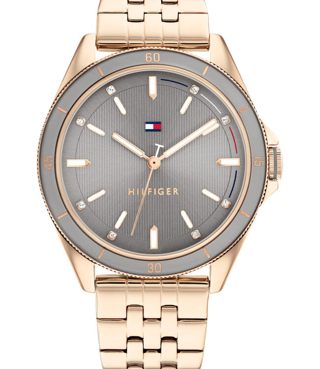 Tommy Hilfiger Ema Ρολόι με Ροζ Χρυσό Μεταλλικό Μπρασελέ 1782482