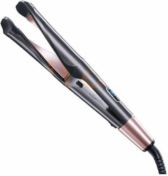 Kemei Curl & Straight Confidence Πρέσα Μαλλιών 50W