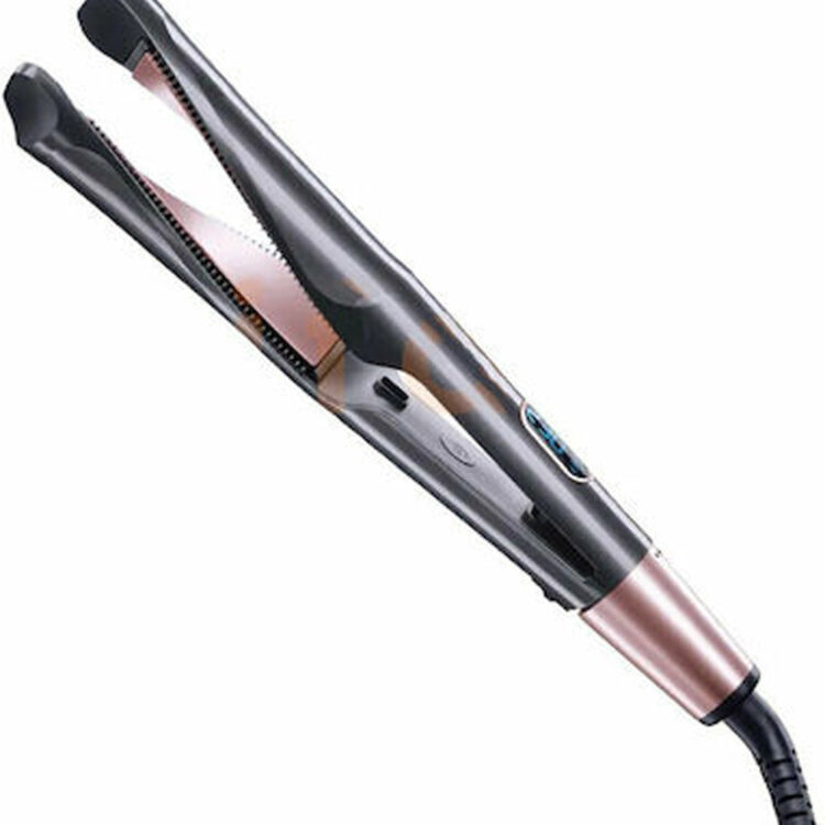 Kemei Curl & Straight Confidence Πρέσα Μαλλιών 50W