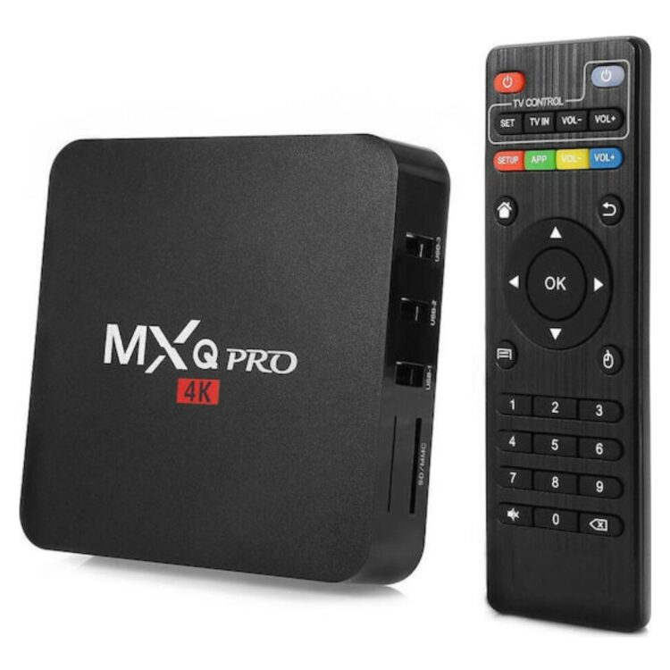 TV Box MXQ Pro 4K UHD με WiFi USB 2.0 16GB RAM και 256GB Αποθηκευτικό Χώρο με Λειτουργικό Android 11.1