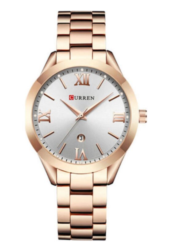 Curren 9007 Rose Gold / Silver