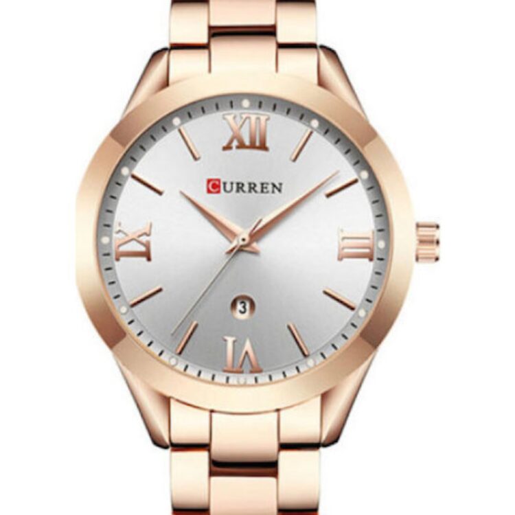 Curren 9007 Rose Gold / Silver