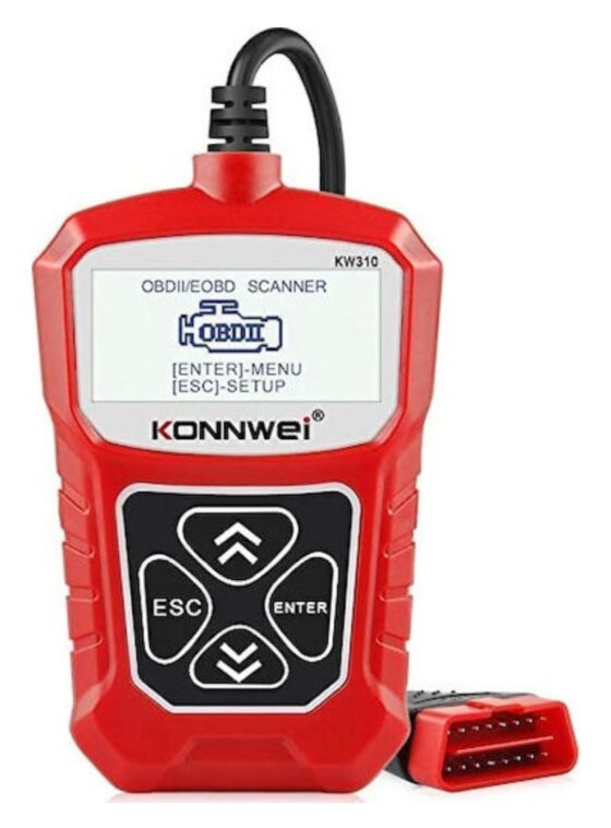 Konnwei KW310 Διαγνωστικό Αυτοκινήτου Ψηφιακό OBD 2 / EOBD με Καλώδιο 010274