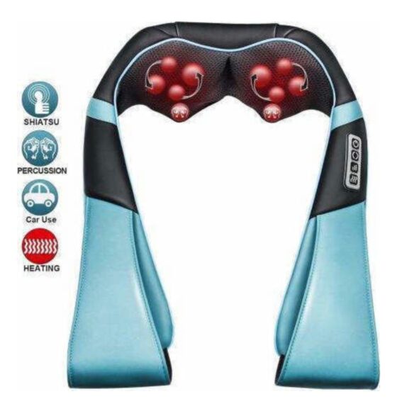 Songen Massage Shawl Συσκευή Μασάζ Shiatsu για τον Αυχένα με Υπέρυθρη Θερμότητα - Image 2