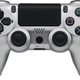 Doubleshock Ασύρματο Gamepad για PS4 Silver