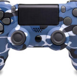 Doubleshock Ασύρματο Gamepad για PS4 Camouflage Blue 184204