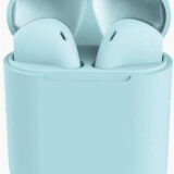 TWS i13 Earbud Bluetooth Handsfree Ακουστικά με Θήκη Φόρτισης Γαλάζιο