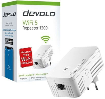 WiFi Extender Dual Band (2.4 & 5GHz) 1200Mbps