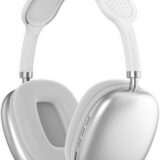P9 Ασύρματα Bluetooth Over Ear Ακουστικά με 5 ώρες Λειτουργίας Ασημί