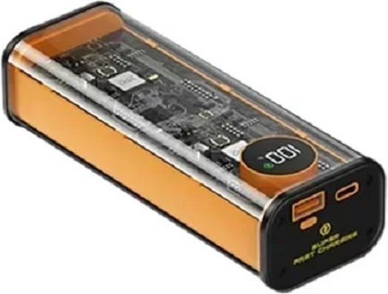 Andowl Q-CD1008 Power Bank 30000mAh 22.5W Πολύχρωμο