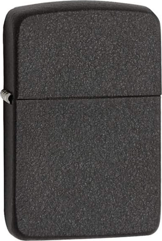 Zippo Αναπτήρας Λαδιού Αντιανεμικός Black Crackle 28582