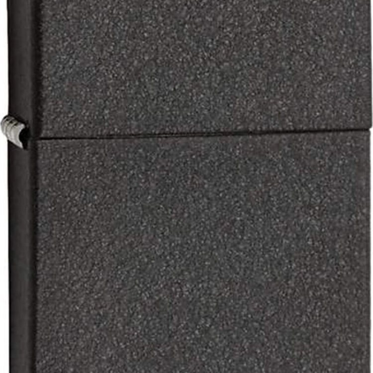 Zippo Αναπτήρας Λαδιού Αντιανεμικός Black Crackle 28582