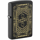 Zippo Αναπτήρας  Αντιανεμικός σε Μαύρο χρώμα 46483