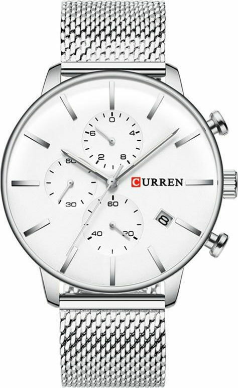 Curren 8339 White/Silver