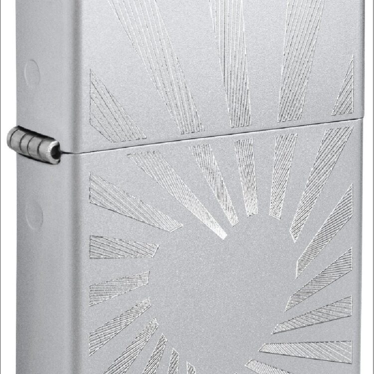 Zippo Lined Arrow Design 46481