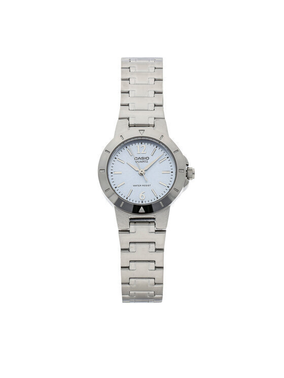 Casio Γυναικείο Ρολόι LTP-1177A-2A με Ασημί Μεταλλικό Μπρασελέ