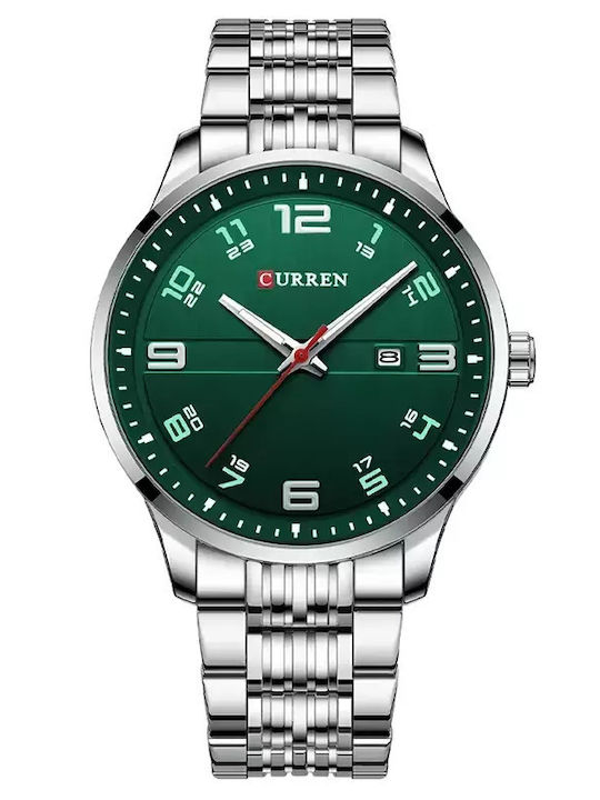 Curren 8411 με Μεταλλικό Μπρασελέ Πράσινο