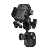 Motowolf MH1 Βάση Κινητού Μοτοσυκλέτας για Τιμόνι & Καθρέφτη με Αντικραδασμική Στήριξη