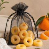 Sweet Flame – Wax Melts Σόγιας Σχήμα Ντόνατς Άρωμα Μανταρίνι