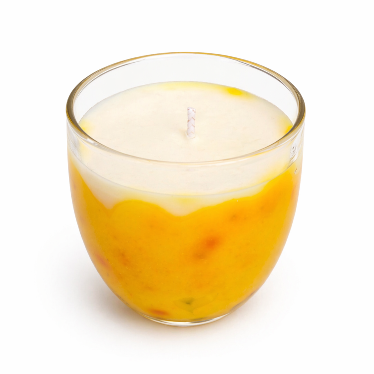 Sweet Flame – Χειροποίητο Αρωματικό Κερί Σόγιας “Sweet Tsoureki” σε Γυάλινο Ποτήρι