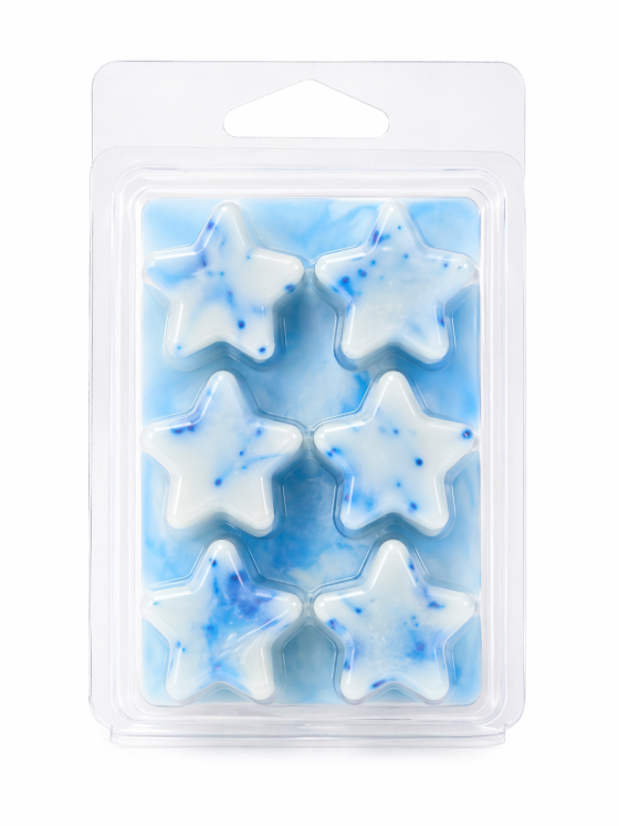 Sweet Flame Wax Melts Σόγιας Άρωμα Πούδρα – Σετ 6 Τεμαχίων για Αρωματισμό Χώρου